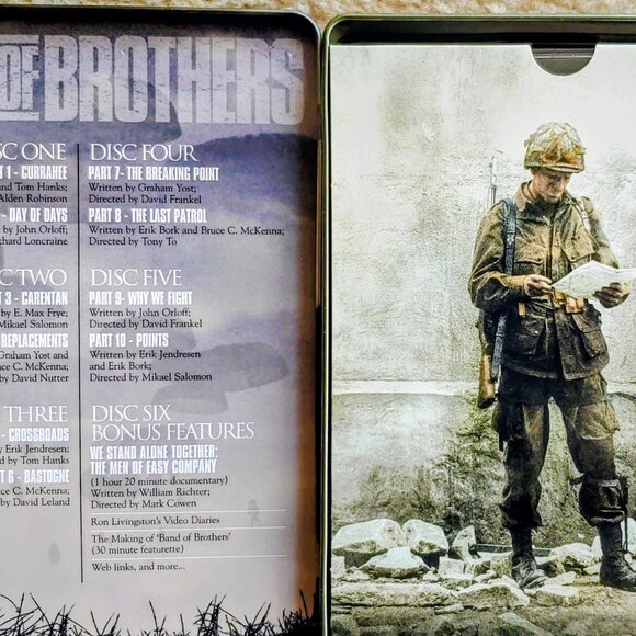 Band of Brothers: Complete HBO Series - 6 DVD Commentative Tin Boxset - Picture 4 of 7